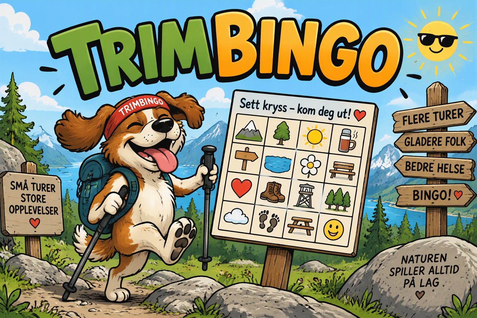 Bli med idrettslaget på Vrimmel-Trim-Bingo